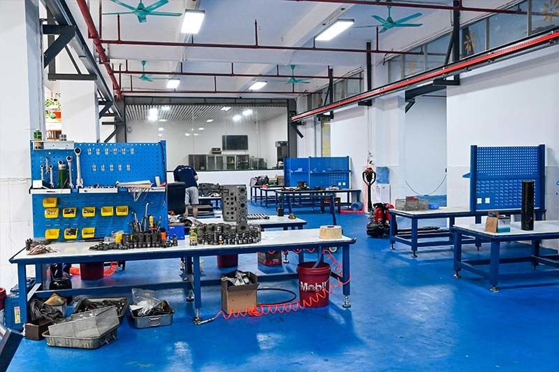 Guangzhou Tieqi Construction Machinery Co., Ltd. Hersteller Produktionslinie