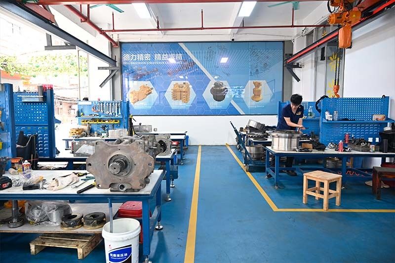 Guangzhou Tieqi Construction Machinery Co., Ltd. Hersteller Produktionslinie