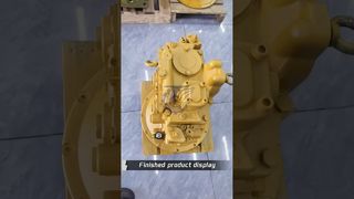 Vom Komponentenlayout bis zum Endprodukt – der Prozess der CAT 320D2-Hydraulikpumpe ist vollständig transparent