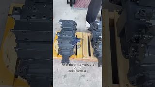 【Vor-Ort-Aufnahmen von 2 Einheiten der Lieferung von Komatsu PC1250-8-Hydraulikpumpen?】#hydraulicpump #PC1250-8