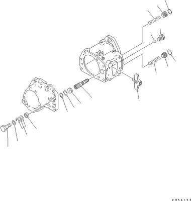 708-1L-00370 708-1L-01310 708-1L-04010 For Komatsu Bulldozer D275AX-5E0 Hydraulic Pump Piston pump  Aftermarket