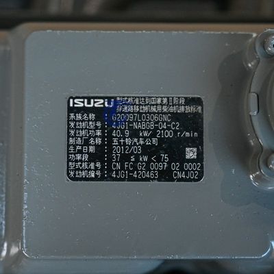 Dauerhafter Gabelstapler Isuzu 4JG1 Motor, Vier-Zyklus-Wassergekühlter Lkw-Motor