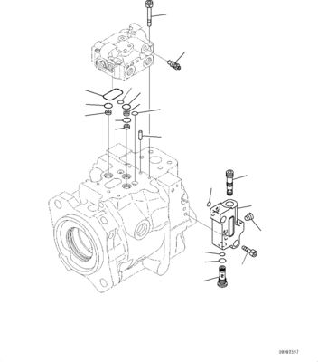 708-1W-00740 708-1W-00882 708-1W-00881 Für Komatsu WA380-6 WA430-6 Radladerpumpe Hydraulikölpumpe