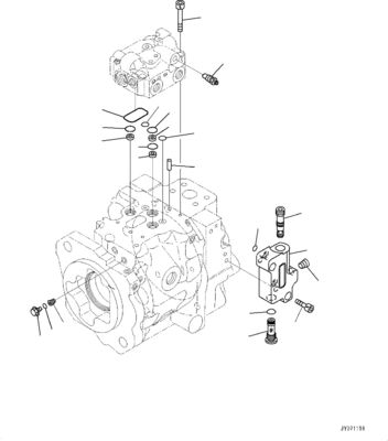 708-1U-00120 708-1U-00140 708-1U-00170 Für Komatsu WA380-6 WA430-6 Hydraulikpumpe Lenkpumpe