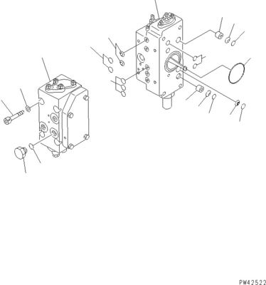708-2L-00960 708-2L-00961 708-2L-05420 Für Komatsu WA700-3 Hydraulikpumpe LADER PUMPE Original Hochwertige