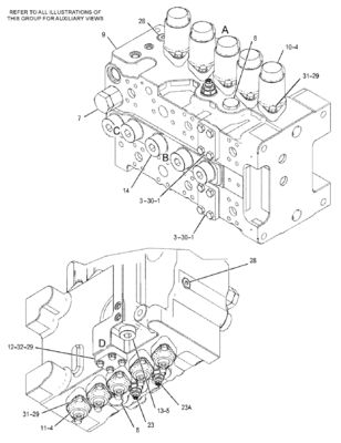 CAT 455-2663 424-937 Hauptsteuerventil 349E 349F 352 Bergbau Baubau Abbruch Maschinen und Geräte Teile