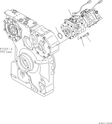 708-1W-00600 708-1S-00910 R7081S00910 R7081W00600 Für Komatsu D475A-5 Bulldozer hydraulische Lüfterpumpe Kolbenpumpe Original