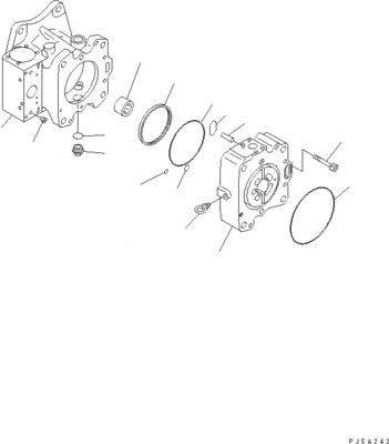 708-4L-00910 708-45-10204 708-4L-00911 Für Komatsu WA800-3 WA900-3 Hydraulische Schalterpumpe Hauptpumpe Hohe Qualität