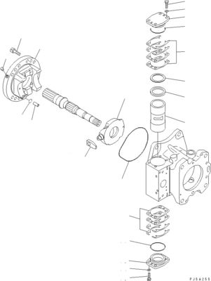 708-4L-00910 708-45-10204 708-4L-00911 Für Komatsu WA800-3 WA900-3 Hydraulische Schalterpumpe Hauptpumpe Hohe Qualität