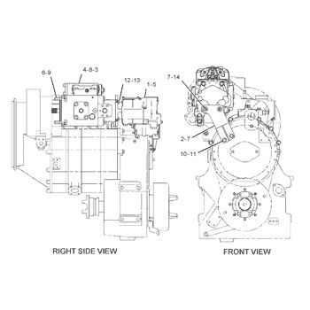292-8767 10R7401 CA2928767 Für CAT LOADER 950H 962H IT62H PUMPE GP-PISTON hydraulische Hauptpumpe Nachschubmarkt Hohe Qualität