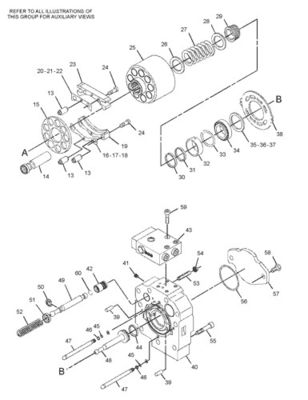 299-5790 20R3400 Für CAT Track D7R II D7R XR HPR135 PUMPE GP-PISTON IMPLEMENT Steuerung hydraulische Hauptpumpe