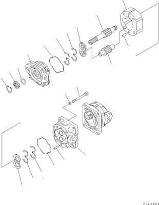705-52-30920 705-14-34540 Für Komatsu Bulldozer D275A-5D D275AX-5 D275A-5R Hydraulikpumpe Kolbenpumpe Nachmarkt