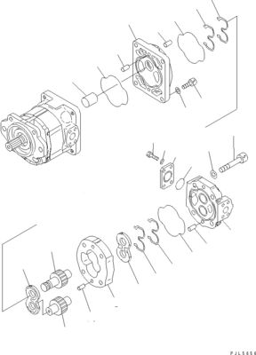 705-52-30920 705-14-34540 Für Komatsu Bulldozer D275A-5D D275AX-5 D275A-5R Hydraulikpumpe Kolbenpumpe Nachmarkt