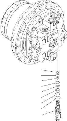 706-8J-01012 706-8J-01011 Für Komatsu PC400-7 450-7 450-8 Baggerfahrzeug