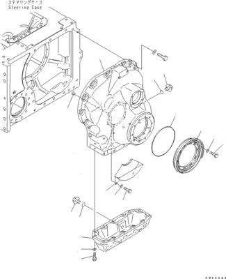 154-27-00353 154-27-00352 154-27-00351 Bagger Endantrieb für Komatsu Bulldozer D85EX-15 D85MS-15
