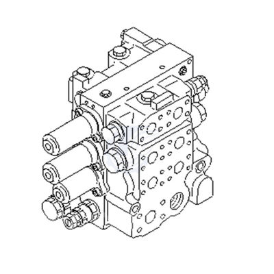 723-63-12101 723-63-12100 723-63-11104 Hydraulisches Hauptsteuerventil für Komatsu D65E D65E-12 D85E D85ESS Baggerradlader Teile Nachmarkt Original